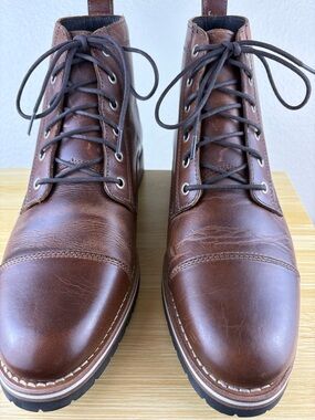 Helm Boots The Hollis -Teak Men's Size 11.5 M32018 Superior Craftmenship